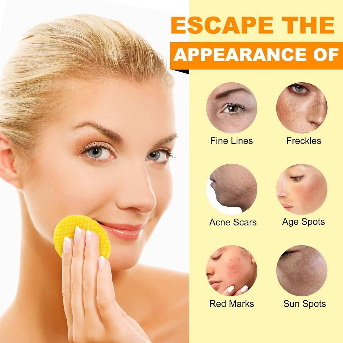 Turmeric + Kojic Acid Cleansing Pads